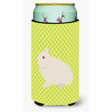 Caroline'S Treasures Hermelin Rabbit Green Decorative Can Hugger, Tall Boy, Multicolor