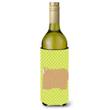 Caroline'S Treasures Lincoln Longwool Sheep Green Decorative Bottle Hugger, 750 Ml, Multicolor