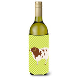 Caroline'S Treasures Jacob Sheep Green Decorative Bottle Hugger, 750 Ml, Multicolor