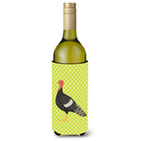 Caroline'S Treasures Marragansett Turkey Green Decorative Bottle Hugger, 750 Ml, Multicolor
