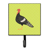 Caroline'S Treasures Marragansett Turkey Green Wall Hook, Small, Multicolor