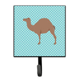 Caroline'S Treasures F1 Hybrid Camel Blue Check Wall Hook, Small, Multicolor