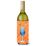 Caroline'S Treasures Summer Cocktail Orange Polkadot Beverage Insulator Hugger, 750 Ml, Multicolor