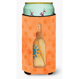 Caroline'S Treasures Message In A Bottle Orange Polkadot Beverage Insulator Hugger, Tall, Multicolor