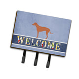 Caroline'S Treasures Rhodesian Ridgeback Welcome Wall Hook, Triple, Multicolor