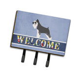 Caroline'S Treasures Miniature Schnauzer Welcome Wall Hook, Triple