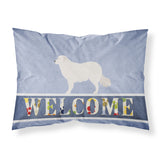 Caroline'S Treasures Welcome Kuvasz Pillowcase, Standard
