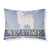 Caroline'S Treasures Welcome Bolognese Pillowcase, Standard
