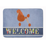 Caroline'S Treasures Royal Poodle Welcome Floor Mat, 19 X 27, Multicolor