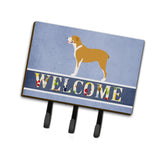 Caroline'S Treasures Belgium Mastiff Welcome Wall Hook, Triple