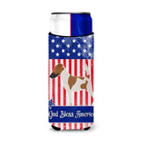 Caroline'S Treasures Smooth Fox Terrier American Decorative Can Hugger, Slim, Multicolor