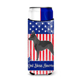 Caroline'S Treasures Australian Cattle Dog American Decorative Can Hugger, Slim, Multicolor