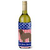 Caroline'S Treasures Bergamasco Shepherd American Decorative Bottle Hugger, 750 Ml, Multicolor
