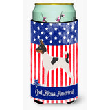 Caroline'S Treasures Toy Fox Terrier American Decorative Can Hugger, Tall Boy, Multicolor