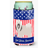 Caroline'S Treasures Lhasa Apso American Decorative Can Hugger, Tall Boy, Multicolor