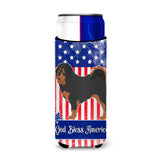 Caroline'S Treasures Tibetan Mastiff American Decorative Can Hugger, Slim, Multicolor