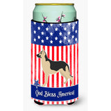 Caroline'S Treasures German Shepherd American Decorative Can Hugger, Tall Boy, Multicolor