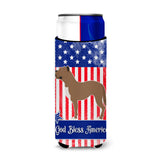 Caroline'S Treasures Perro De Presa Canario American Decorative Can Hugger, Slim, Multicolor