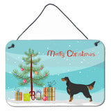 Caroline'S Treasures Gordon Setter Metal Print, 8Hx12W, Christmas Tree