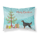Caroline'S Treasures Gordon Setter Pillowcase, Standard, Christmas Tree