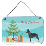 Caroline'S Treasures Australian Cattle Dog Metal Print, 8 X 12, Christmas Tree