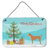 Caroline'S Treasures Australian Pinscher Metal Print, 8 X 12, Christmas Tree