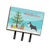 Caroline'S Treasures Miniature Schnauzer Christmas Wall Hook, Triple, Multicolor