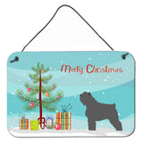 Caroline'S Treasures Bouvier Des Flandres Metal Print, 8Hx12W, Christmas Tree