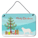 Caroline'S Treasures Kuvasz Christmas Metal Print, 8Hx12W, Multicolor