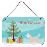 Caroline'S Treasures Westie Metal Print, 8Hx12W, Christmas Tree