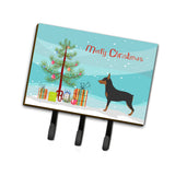 Caroline'S Treasures Miniature Pinscher Christmas Wall Hook, Triple, Multicolor