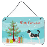 Caroline'S Treasures Canaan Dog Metal Print, 8Hx12W, Christmas Tree