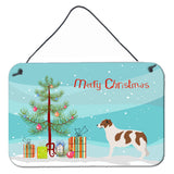 Caroline'S Treasures Aidi Atlas Mountain Dog Christmas Metal Print, 8 X 12, Multicolor