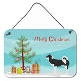 Caroline'S Treasures Greenland Dog Metal Print, 8Hx12W, Christmas Tree