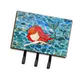 Caroline'S Treasures Mermaid Swimming Wall Hook, Triple, Multicolor
