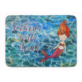 Caroline'S Treasures Mermaid Water Welcome Floor Mat, 19 X 27, Multicolor