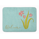 Caroline'S Treasures Flowers Welcome Floor Mat, 19 X 27, Multicolor