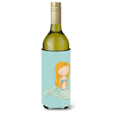 Caroline'S Treasures Mermaid Decorative Bottle Hugger, 750 Ml, Multicolor