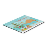 Caroline'S Treasures Arabian Camel Dromedary Christmas Mouse & Hot Pad Or Trivet, 7.75 X 9.25, Multicolor (Bb9184Mp)