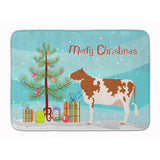 Caroline'S Treasures Ayrshire Cow Christmas Floor Mat, 19 X 27, Multicolor