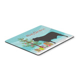 Caroline'S Treasures Black Angus Cow Christmas Mouse & Hot Pad Or Trivet, 7.75 X 9.25, Multicolor (Bb9195Mp)