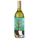 Caroline'S Treasures Belted Galloway Cow Christmas Decorative Bottle Hugger, 750Ml, Multicolor