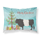Caroline'S Treasures Belted Galloway Cow Christmas Pillowcase, Standard, Multicolor