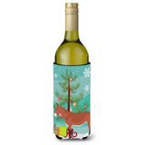 Caroline'S Treasures Mule Christmas Decorative Bottle Hugger, 750Ml, Multicolor