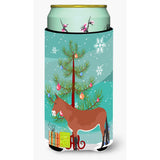 Caroline'S Treasures Mule Christmas Decorative Can Hugger, Tall, Multicolor