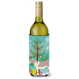 Caroline'S Treasures Australian Teamster Donkey Christmas Decorative Bottle Hugger, 750Ml, Multicolor