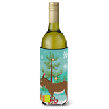 Caroline'S Treasures Cotentin Donkey Christmas Decorative Bottle Hugger, 750Ml, Multicolor