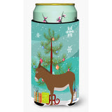 Caroline'S Treasures Cotentin Donkey Christmas Decorative Can Hugger, Tall, Multicolor