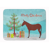 Caroline'S Treasures Hinny Horse Donkey Christmas Floor Mat, 19 X 27, Multicolor