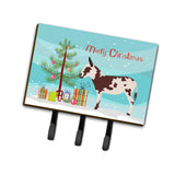 Caroline'S Treasures American Spotted Donkey Christmas Wall Hook, Triple, Multicolor